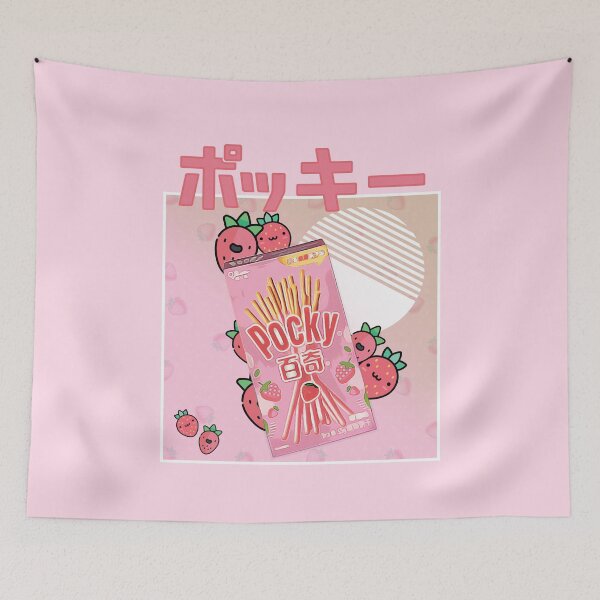 Item preview, Kawaii Strawberry Pocky designed and sold by Hapoel.