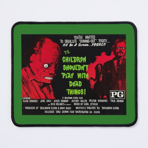 Item preview, CHILDREN SHOULDNT PLAY WITH DEAD THINGS 1972 HORROR MOVIE! designed and sold by CinemaObscura.