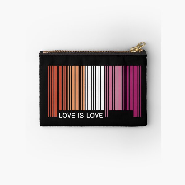 Item preview, Love Is Lesbian Barcode Graphic designed and sold by iscaStudioArt.