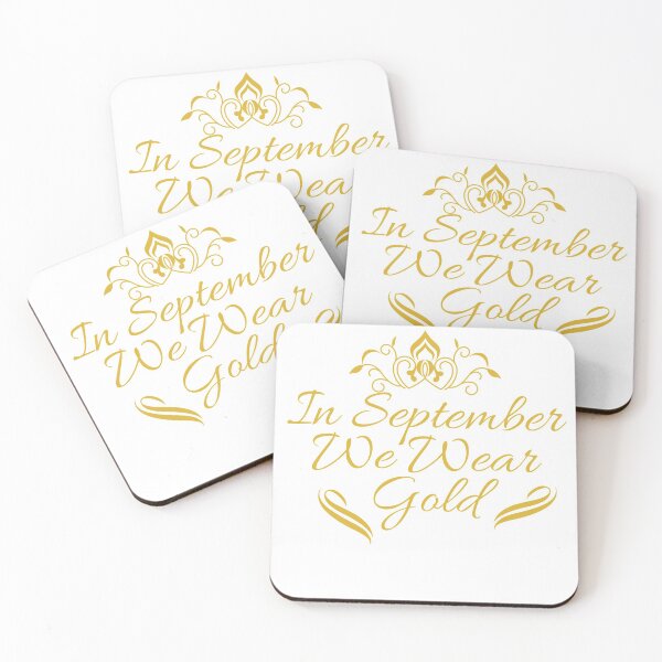 Artikelvorschau, Im September tragen wir Gold entworfen und verkauft von PODI-Art.