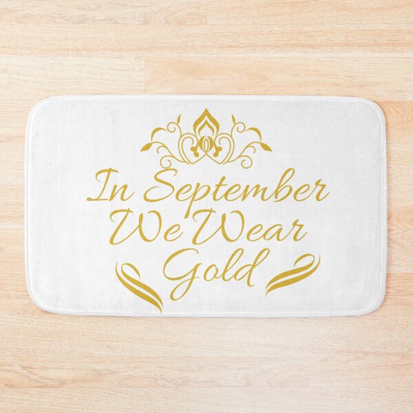 Artikelvorschau, Im September tragen wir Gold entworfen und verkauft von PODI-Art.