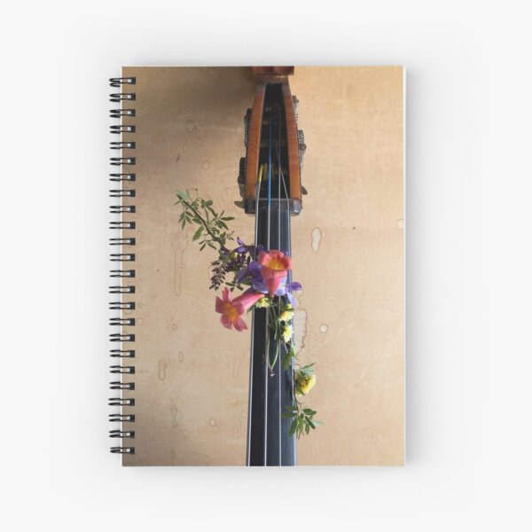 Flowering Bass Spiral Notebook