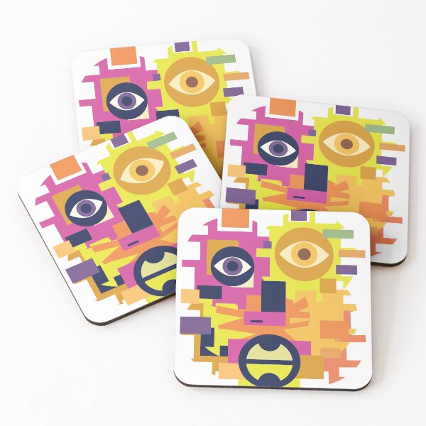 Item preview, Face Cubism 8 designed and sold by papererwin.