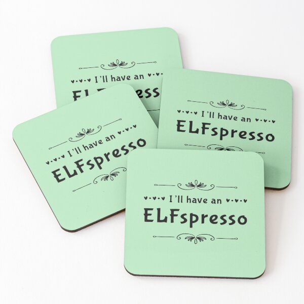 Item preview, I'll Have an ELFspresso designed and sold by adayla-design.