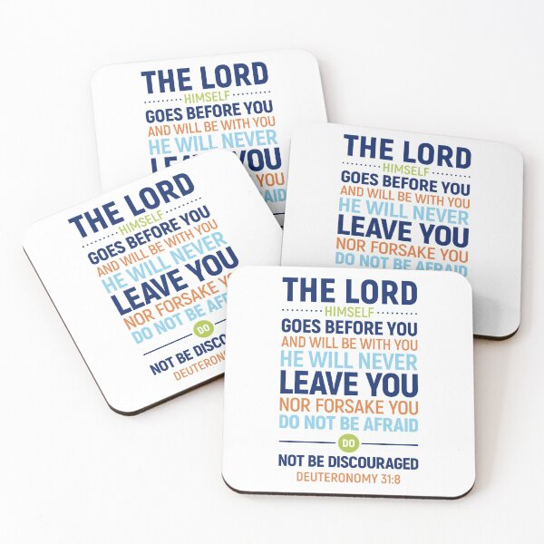 Item preview, The Lord Himself Goes Before You, Deuteronomy 31:8, Christian Gift, Scripture Art, Bible Verse designed and sold by aenaonartwork.