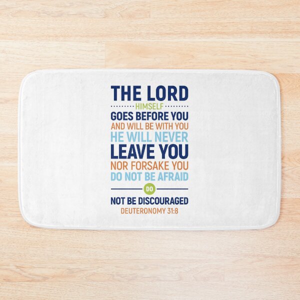 Item preview, The Lord Himself Goes Before You, Deuteronomy 31:8, Christian Gift, Scripture Art, Bible Verse designed and sold by aenaonartwork.