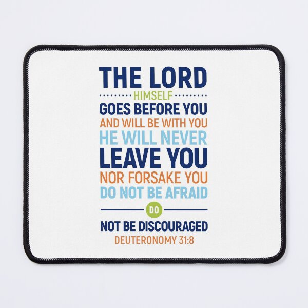 Item preview, The Lord Himself Goes Before You, Deuteronomy 31:8, Christian Gift, Scripture Art, Bible Verse designed and sold by aenaonartwork.