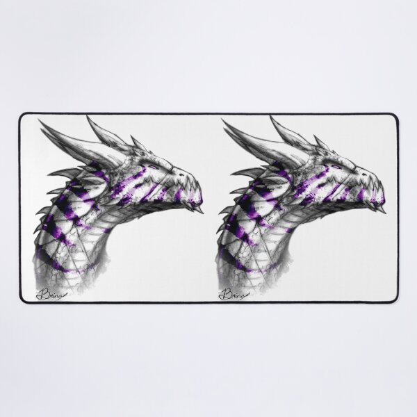 Item preview, Noble Tiger Dragon in Purple designed and sold by Brina Williamson.