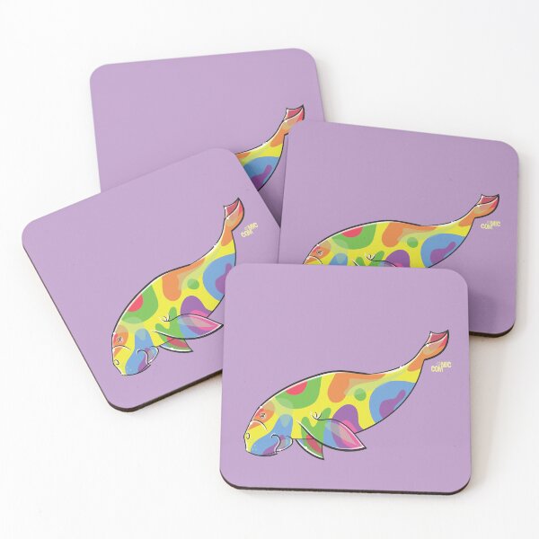 Item preview, COMMIC Dugong on purple designed and sold by COMMICdesigns.