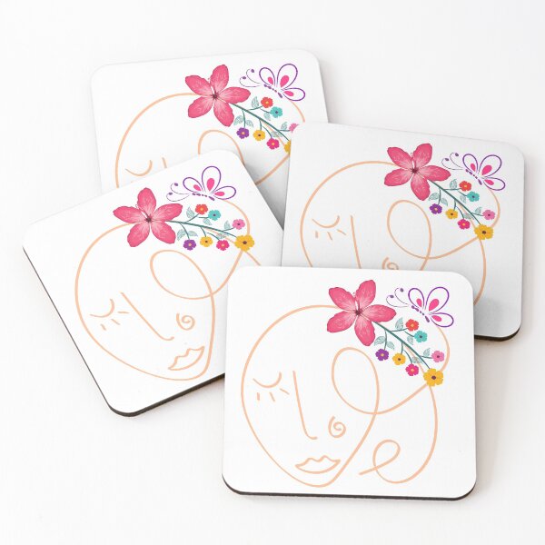 Item preview, Spring Serene Face designed and sold by TrazosdeLala.