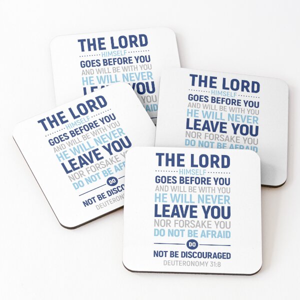 Item preview, The Lord Himself Goes Before You, Deuteronomy 31:8, Christian Gift, Scripture Art, Bible Verse designed and sold by aenaonartwork.