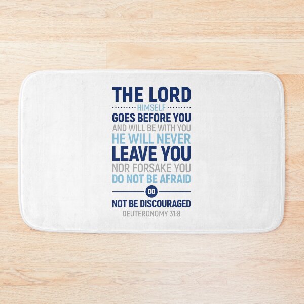Item preview, The Lord Himself Goes Before You, Deuteronomy 31:8, Christian Gift, Scripture Art, Bible Verse designed and sold by aenaonartwork.