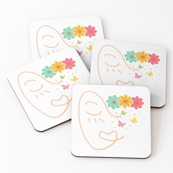 Item preview, Spring Peace of Mind Face designed and sold by TrazosdeLala.