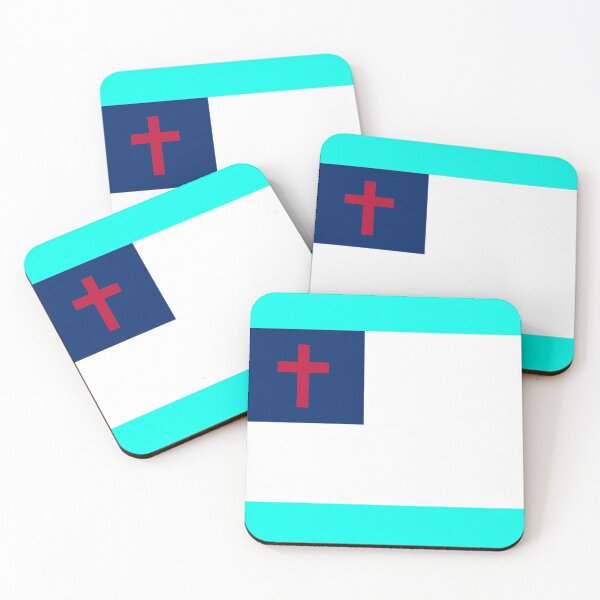 Item preview, Christian flag designed and sold by Hardcore-Heroes.