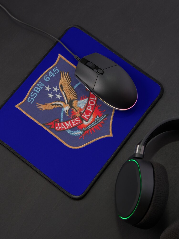 Thumbnail 4 of 5, Mouse Pad, USS JAMES K. POLK (SSBN-645) SHIP'S STORE designed and sold by militarygifts.