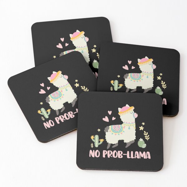 Item preview, Llama No Prob-Llama Funny Animal Joke designed and sold by ryannokune.