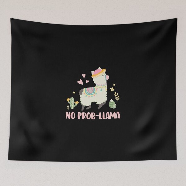 Item preview, Llama No Prob-Llama Funny Animal Joke designed and sold by ryannokune.