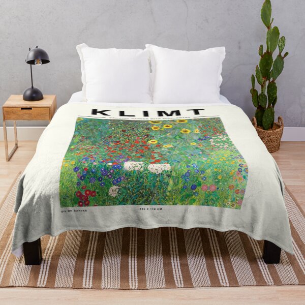 Item preview, Klimt - Country Garden with Sunflowers oil on canvas designed and sold by maxigold.