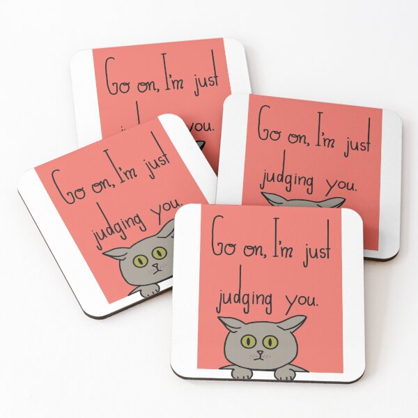Item preview, Judging Cat designed and sold by BomaJoe.