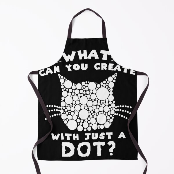 Item preview, Copy of What Can You Create With Just A Dot - dotted cat designed and sold by cartrica.