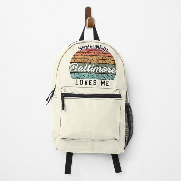 Item preview, United States Travel -- Someone in Baltimore Loves Me (Light Background) designed and sold by TheEditrix.