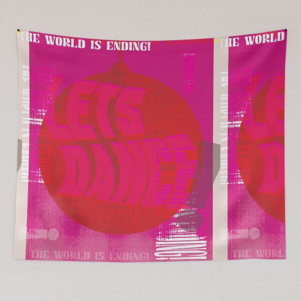Item preview, Lets Dance Pink Disco Poster designed and sold by bridgeosulli.