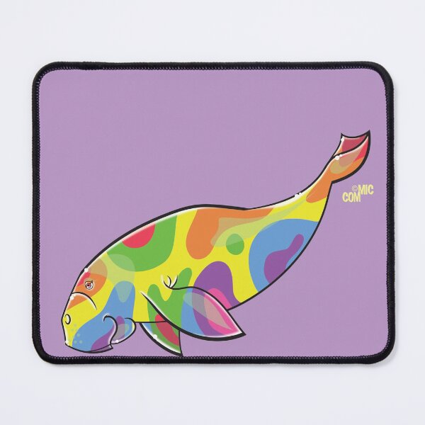 Item preview, COMMIC Dugong on purple designed and sold by COMMICdesigns.