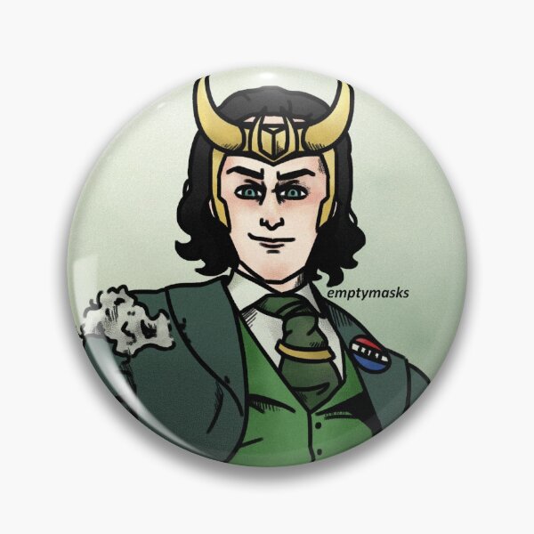 Item preview, President Loki Poster designed and sold by emptymasksart.