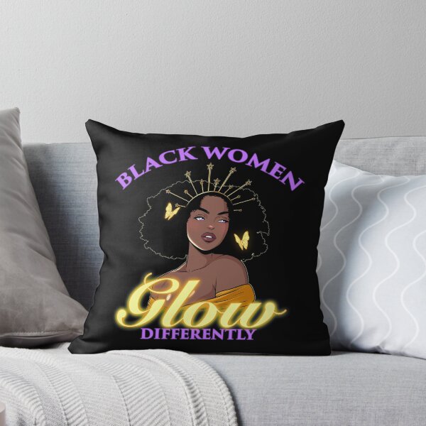 Item preview, Black Women Glow Differently designed and sold by Liomal.