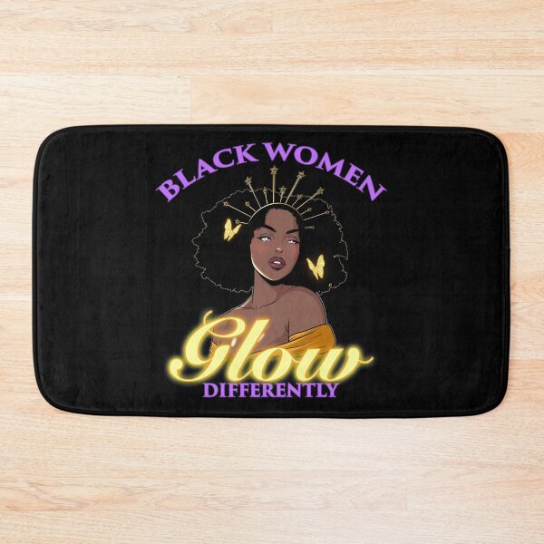 Item preview, Black Women Glow Differently designed and sold by Liomal.