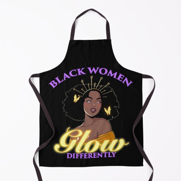 Item preview, Black Women Glow Differently designed and sold by Liomal.