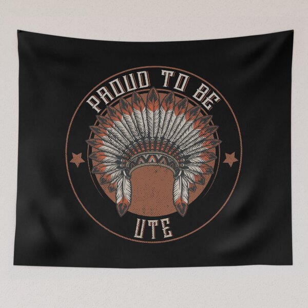 Item preview, Native American Proud To Ute tribe designed and sold by nativeStor.