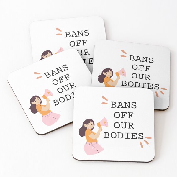 Item preview, Bans Off Our Bodies Pink designed and sold by wakingupvintage.