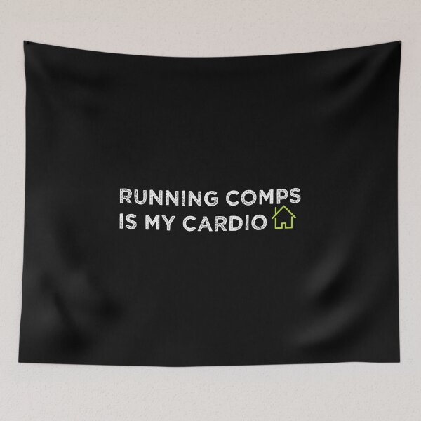 Item preview, Running is my cardio designed and sold by gooldenfish.