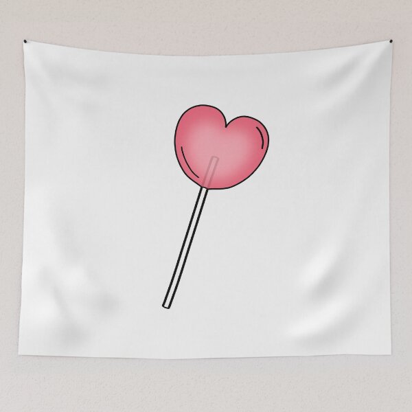 Item preview, Heart Lollipop Candy designed and sold by ind3finite.