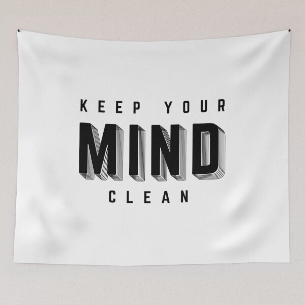 Item preview, Keep Your Mind Clean designed and sold by Y-Muqsit.