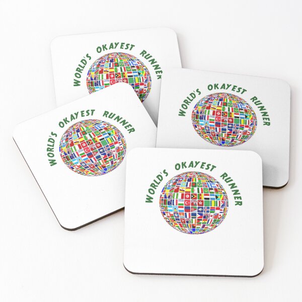 Item preview, World's Okayest Runner designed and sold by marianna cotaru.
