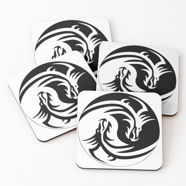 Item preview, yin yang dragon designed and sold by Kerry Pritchard.