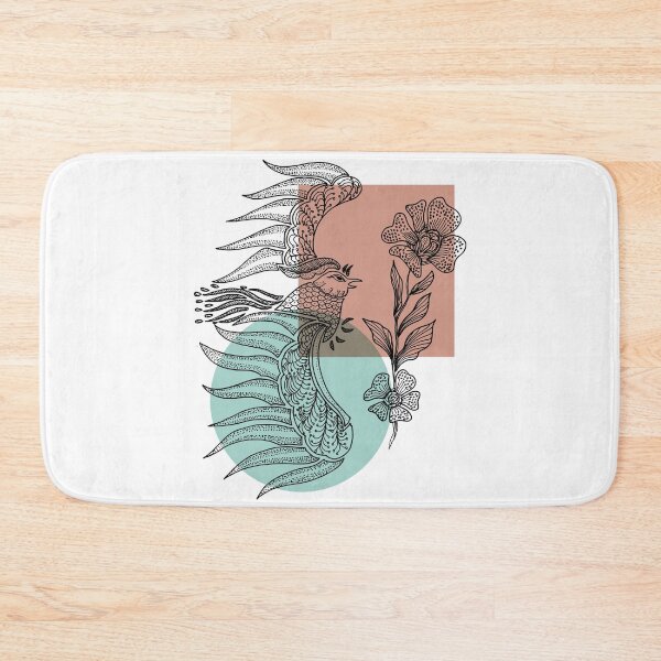 Item preview, Phoenix Mithology Hand Drawn designed and sold by mariazegena.