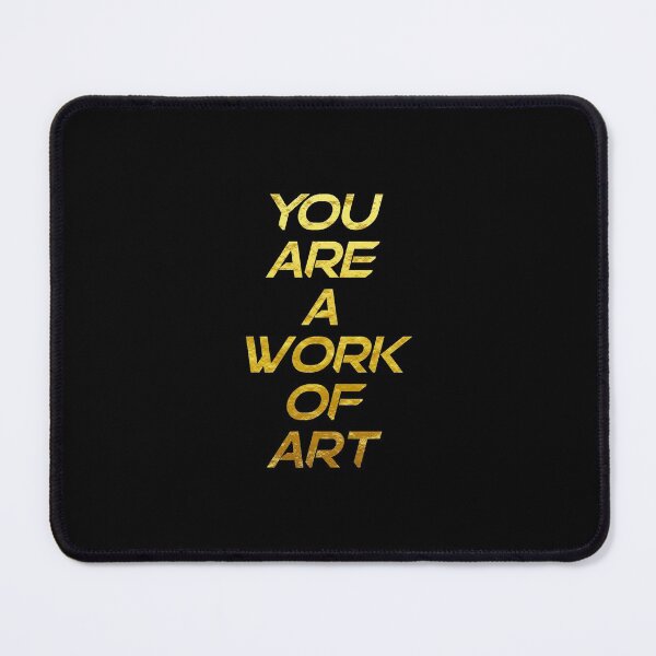 Item preview, You are a work of art 2 | typography designed and sold by Raquel Colachagua.
