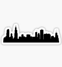 Chicago skyline Sticker