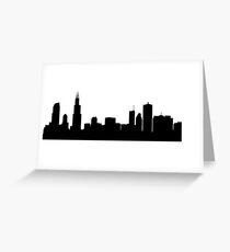 Chicago skyline Greeting Card