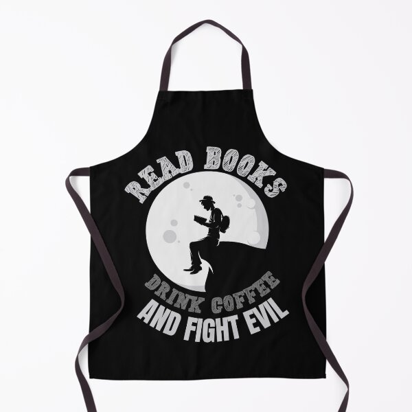 Item preview, Read books, drink coffee and fight evil! designed and sold by HROC.