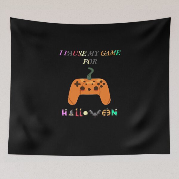 Item preview, I paused My Game For Halloween designed and sold by TheUnknown93.