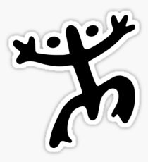 Coqui Taino (Black) Sticker