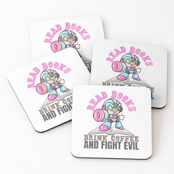 Item preview, Read books, drink coffee and fight evil! designed and sold by HROC.
