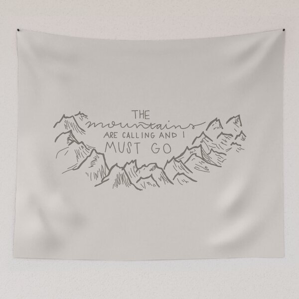 Item preview, Mountains are calling designed and sold by Nancy Scotch.