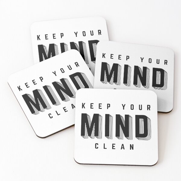 Item preview, Keep Your Mind Clean designed and sold by Y-Muqsit.
