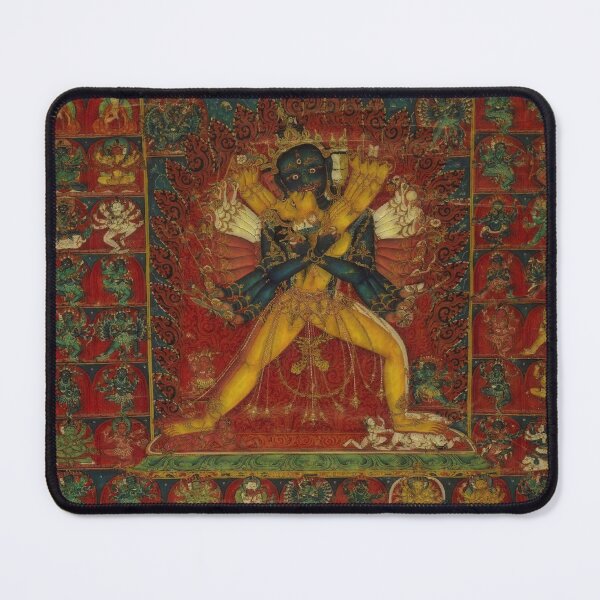 Item preview, Buddhist Deity Kalachakra designed and sold by LuciaS.