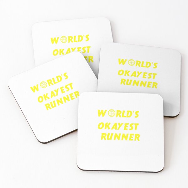 Item preview, World's Okayest Runner designed and sold by marianna cotaru.